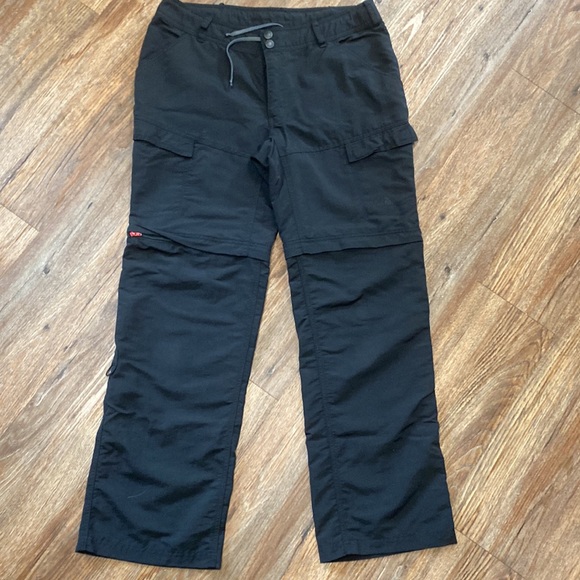 TNF North Face Convertible Zip Off Hiking Pants Capri Shorts Excellent Condition - Picture 1 of 11